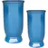 MCarr 8pc Tall Round Planter Pallet Ultra Marine