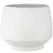 SSI 6.5" Stoneware Tapered Pot White