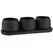 SSI Stoneware Trio Assortment Charcoal