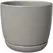 Southern Patio 8" Ceramic Ana Pot Grey