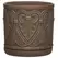 Southern Patio 8" Roman Planter Brown