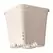 HDF 6"x6" Square White Pot 8" Tall