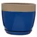 Southern Patio 8" Ana Planter Navy Finish