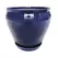 Southern Patio 8" Collins Planter Blue Finish