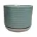 Southern Patio 6" Vado Planter Sea Blue Finish