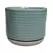 Southern Patio 8" Vado Planter Sea Blue Finish