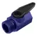 Dramm QAV Shut Off Valve Blue Plastic