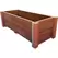 A&G 8"x10"x36" Redwood Formal Planter