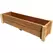 A&G 8"x10"x48" Redwood Formal Planter