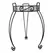 Deer Park 21" Combo Top Plant Stand Black