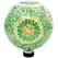 Gardener Select 10" Green Collage Glass Mosaic Garden Globe