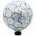 Gardener Select 10" White Inlay Glass Mosaic Garden Globe