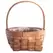 Gardener Select 4"x2.5" Wood Flower Basket Planter 32/CS
