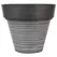 Gardener Select 12" Carved Finish Look Light Grey Planter