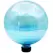 Gardener Select 10" Blue Square Sphere Glass Garden Globe
