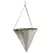 Gardener Select 14" Cone White/ Black Plastic Hanging Basket w/ Stiff Hanger 20/CS