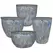 MCarr 26pc Mixed Planter Pallet Full Volcanic Blue