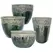 MCarr 26pc Mixed Planter Pallet Volcanic Falling Green
