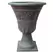 GROWER SELECT ENVIROBLEND 16IN TUMBLED SCROLL URN WEATHERED BLACK 4/CS