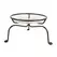 Plastec 8" Decorator Plant Stand Black