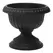 Grecian 18" Urn Black