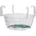 CWP 10" Hanging Basket Drip Pan with PDQ
