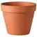 Deroma 2.8" Standard Pot Terra Cotta Clay Case Pack