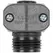 Gilmour 5/8" x 3/4" Zinc Male Clamp Coupling