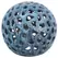 MCarr 12" Geo Sphere Milky Blue