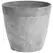 Artstone 12" Round Dolce Planter Grey