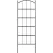 Panacea 75" Modern Farmhouse Trellis Black