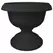 Bloem 12" Grecian Urn Black