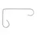 Panacea 6" White Hanging Plant Bracket
