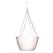 BLD 10.00 SAUCERLESS HANGING BASKET WHITE WITH 19" FLEX WIRE HANGER 50 PER CASE 36 CASES PER PALLET