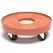Devault 12" Plant Dolly with Hole Terra Cotta