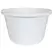 HC 12" Euro Hanging Basket Planter White