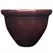 Listo 12" Pizzazz Resin Pltr Warm Red w/speckle