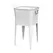 Panacea Milkhouse Beverage Tub & Planter With Stand White