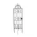 Panacea 84" Quatrefoil Gate Trellis