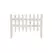 Panacea Small White Cape Cod Wood Picket Fence Border Edge