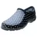 Sloggers Womens Shoe Black White Polka Dot Size 10