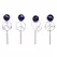 E-V 24pc Illum Symbol Potsticker Asst Display