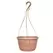 GROWER SELECT 10IN BUSHEL HANGING BASKET W/HANGER TAN W/BROWN WASH 24/CS