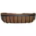 WSP 30" Forge Trough Wall Planter w/ Coco Liner
