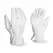 BGC Womens Goatskin Leather Driver L White
