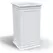 Algreen 27" Covington Pillar Self Water Planter White
