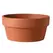 Deroma 10.6" Bulb Pan Terra Cotta Clay Full Pallet
