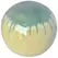 MCarr 12" Sphere Blue Green On Light Cream
