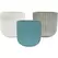 MCarr 8pc 7.2" Scraped Planter Set Asst Colors