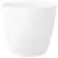 Artstone 6" Round Dolce Planter White